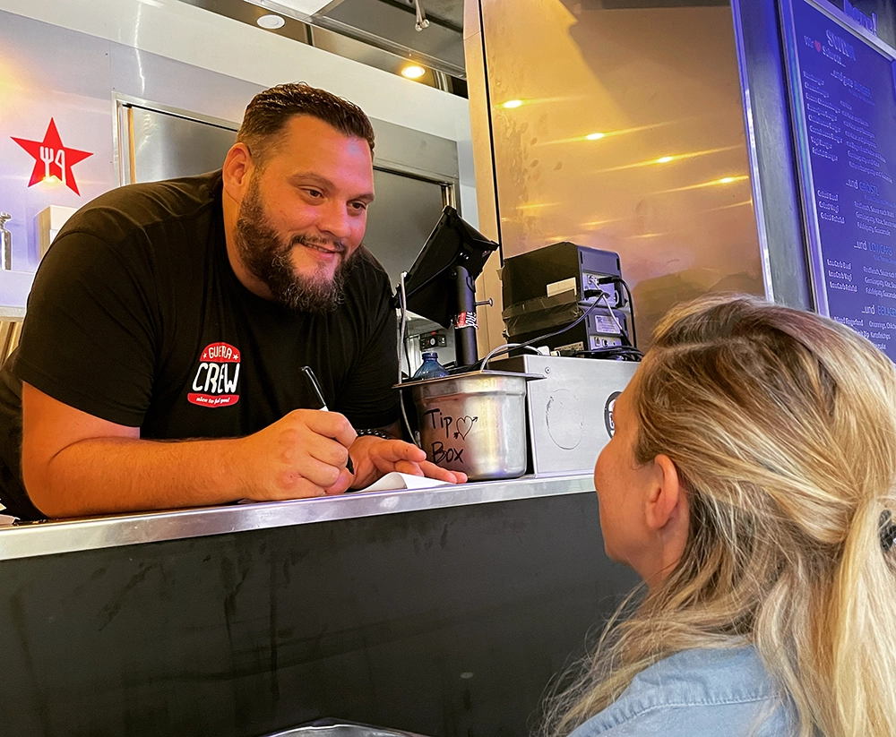 Guerilla Gröstl bei der Arbeit